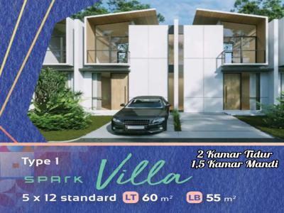 Rumah Modern 2 Lantai Tipe Spark Villa Di Cendana Spark Lippo