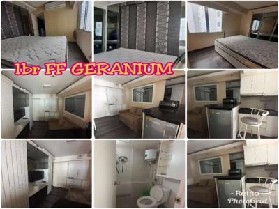 Sewa 1 br FF|Bassura City ready unit