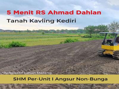 Tanah Kavling Kediri Mojoroto SHM Bisa Diangsur 12x