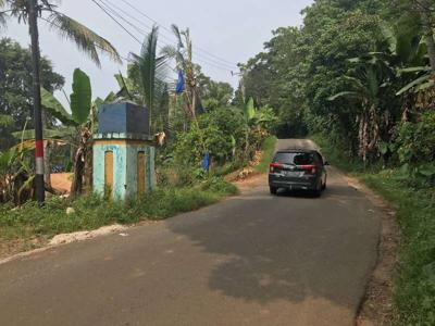 Tanah villa murah jual cepat BU pinggir jalan Bogor