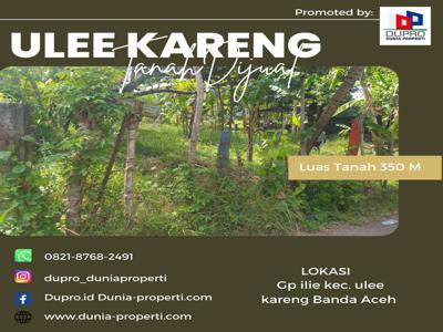 ULEE KARENG- Tanah Dijual Dengan luas 350 m