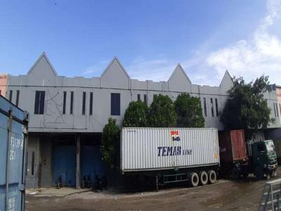 3 unit Gudang Gandeng di Pergudangan Caraka Martadinata , Tanjung Prio