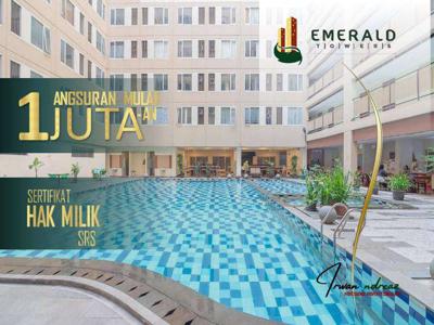 Apartemen cicilan 1 Jutaan di Emerald Towers kota Bandung