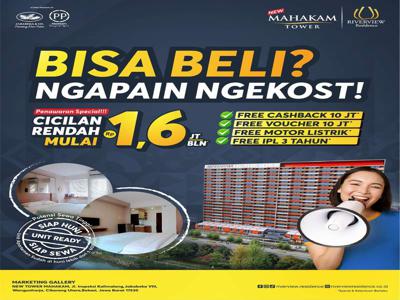 Booking 2,5JT Tanpa Dp - Apartment RIVERVIEW