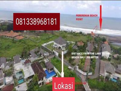 Buc tanah elit 4are raya di canggu pererenan hanya 200meter ke pantai