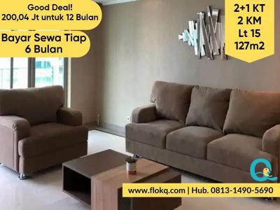 Casablanca Apartment 2+1BR | Sewa Apartemen di Tebet Jakarta Selatan