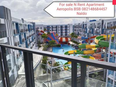 Di sewakan Apartemen Aeropolis BSB tipe 2 bedroms view kota