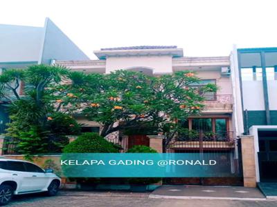 DIBAWAH PASARAN!!! DIJUAL RUMAH VILLA GADING INDAH 9X21 KELAPA GADING