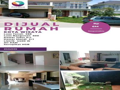 dijual cepat rumah cantik di perumahan Kota wisata Cibubur