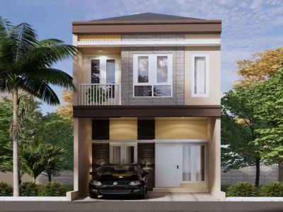 Dijual Rumah New Minimalis 2 Lt Prada Permai II Surabaya