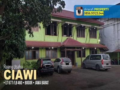 Jual Ruang Usaha Eks Rumah Makan Jalan Raya Ciawi Bogor Jawa Barat