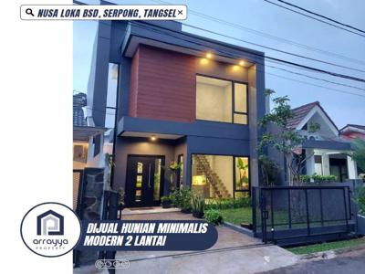 Jual Rumah New Brand 2 Lantai Di Nusaloka BSD \AHB11.