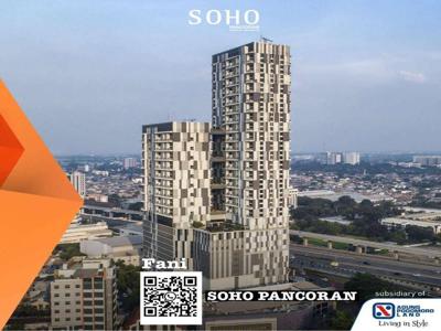 Office modern minimalis di jual di hook dapat 2 view di SOHO PANCORAN