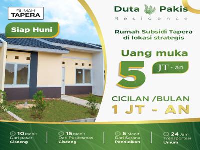 PROMO HEBOH JUNI HINGGA 9JT Rumah Subsidi Duta Pakis Residence DIJUAL