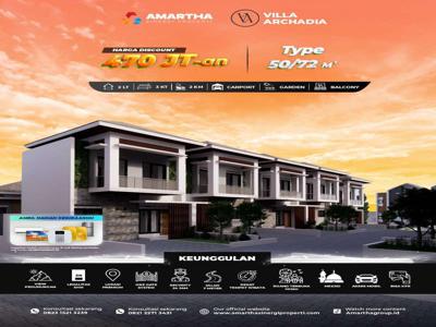 Rumah 2 Lantai 400 Jutaan di Kolonel Masturi