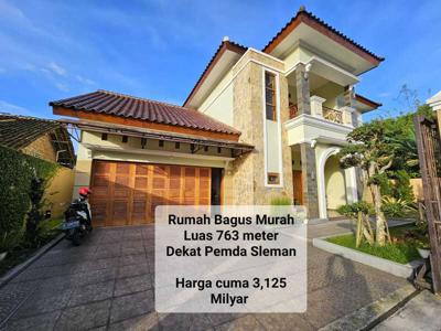 Rumah Halaman Luas Sleman Tanah 760 Meter