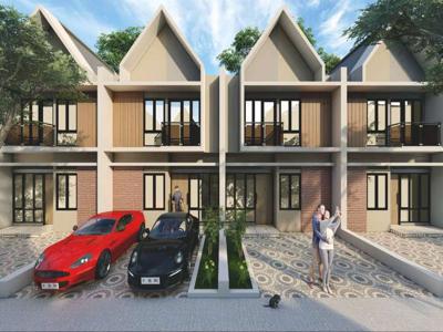Rumah Minimalis Akses 2 Mobil 50m dari Jalan Raya,Free BPHTB & Kanopi