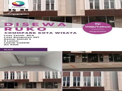 Sewa Ruko Commpark Kota Wisata Cibubur