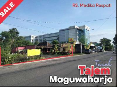 Tanah Jogja selatan RS.MEDIKA RESPATI Maguwoharjo Lt 1040 m². SHM