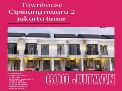 cluster townhouse baru modern di Cipinang Jakarta Timur