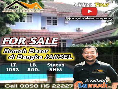 Dijual Rumah di Bangka Kemang Jakarta Selatan