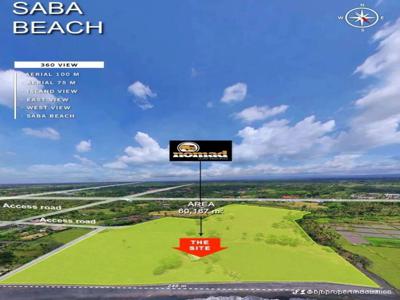 DIJUAL UNIT KAVLING TERBATAS DIKAWASAN PANTAI SABA - GIANYAR