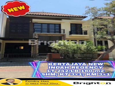 RUMAH 2 LT DI KERTAJAYA INDAH REGENCY SURABAYA BARU GRESS HUNIAN ASRI PREMIUM