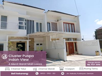 Rumah Mewah Modern Gentan Termurah di Kelasnya