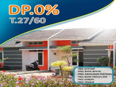Rumah Subsidi Dijual Dp 0% free kanopi