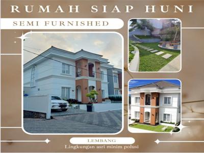 Spesial dan eksklusif, Rumah mewah modern klasik SIAP HUNI di Lembang