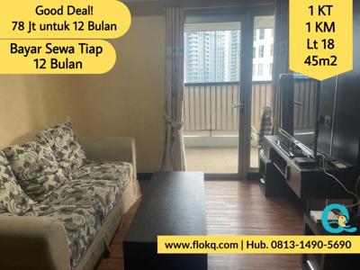The Wave 1BR | Sewa Apartemen di Setiabudi Jakarta Selatan