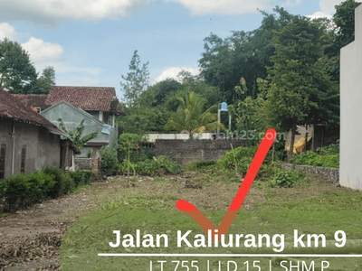 Dijual Tanah Istimewa Lokasi Strategis Jalan Kaliurang Km 9
