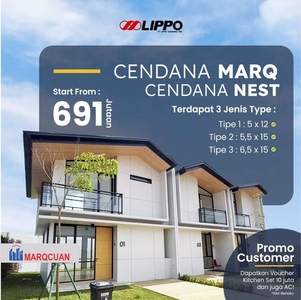 Cendana MARQ dan Cendana NEST by Lippo Group | Harga Perdana