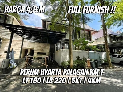 Dalam Perum Hyarta Residence Dijual Rumah Mewah di Jl. Palagan Sleman