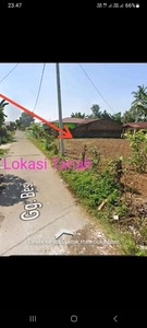 Di jual tanah darat kosong ukuran 47×23=1081m² (SHM)