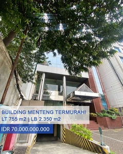 Dijual Murah Gedung Perkantoran 4 Lantai Di Menteng Jakarta Pusat