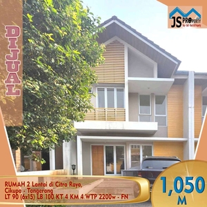 DIJUAL Rugi / BU RUMAH 2 Lantai di Citra Raya, Cikupa - Tangerang - FN