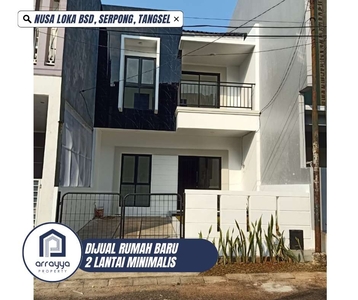 Dijual Rumah Baru 2 Lantai Minimalis Di Nusaloka BSD \HRB83