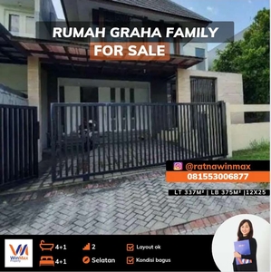 Dijual Rumah Graha Family Kondisi Bagus