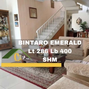 Dijual Rumah Hook Asri Emerald Bintaro Sektor 9 Tangerang Selatan