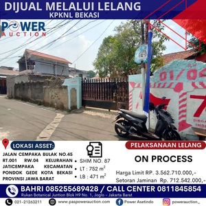 DIJUAL RUMAH MELALUI LELANG ‼️