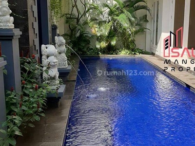 For Rent Disewakan Rumah Mewah Cantik Asri Private Pool Dalam Compound Good Location Harga Murah Area Kemang Jakarta Selatan