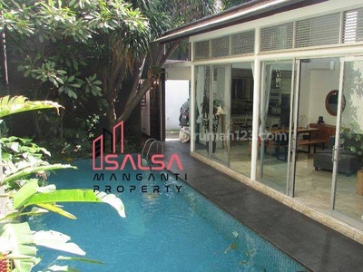 For Rent Disewakan Rumah Nuansa Bali Minimalis Furnish Dekat Sekolah Prancis Dan Mrt Harga Murah Dalam Townhouse Area Cipete Jakarta Selatan