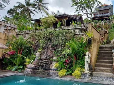 For Rent Villa Di Tegallalang Loss Sungai 15 Menit Menuju Central Ubud