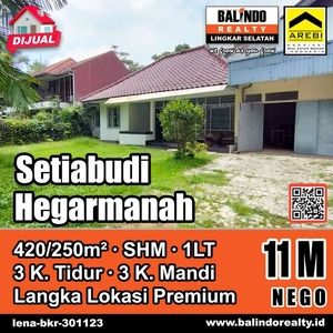 For Sales Rumah Premium di Hegarmanah Setiabudi Kota Bandung