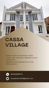Hunian Cassa Village Rumah 2Lt Harga Mulai Dari 600Jutaan