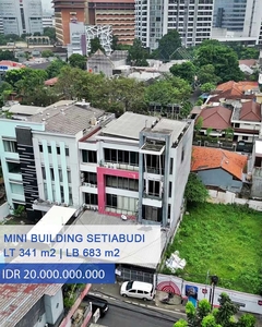 Mini Building / Gedung 4 Lantai Dijual Di CBD Sudirman Thamrin