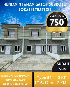 MURAH RUMAH MEWAH DI MEDAN AMPLAS SM RAJA