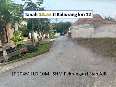 Murah Timur Pasar Jangkang, Tanah 1 Jutaan