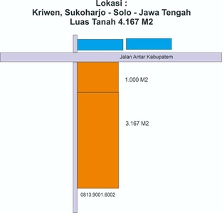 Pabrik Dijual Murah - Solo Jawa Tengah